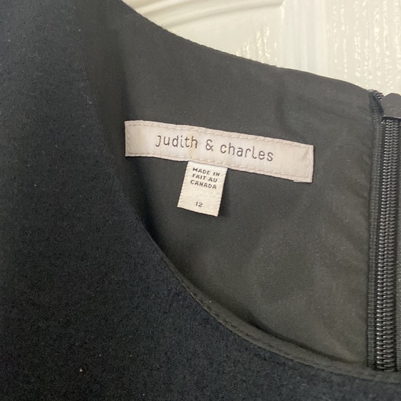 100% Laine wool Judith & Charles dress - Picture 4 of 8